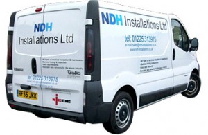 NDH electrical installations van